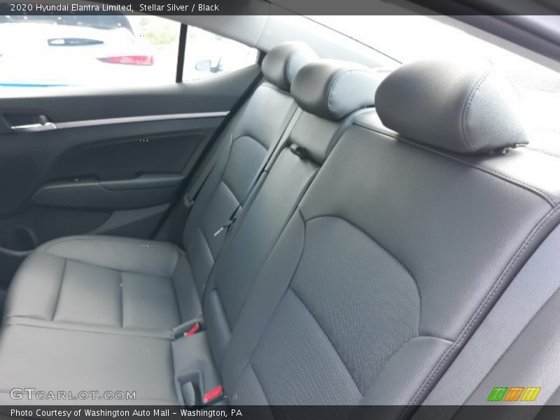 Stellar Silver / Black 2020 Hyundai Elantra Limited