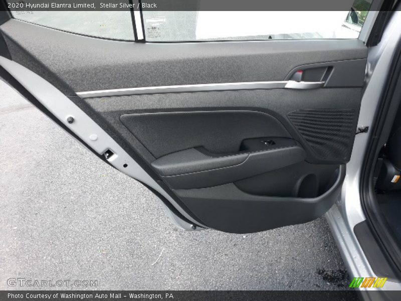 Stellar Silver / Black 2020 Hyundai Elantra Limited
