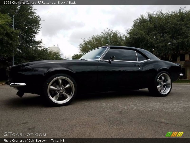 Black / Black 1968 Chevrolet Camaro RS RestoMod