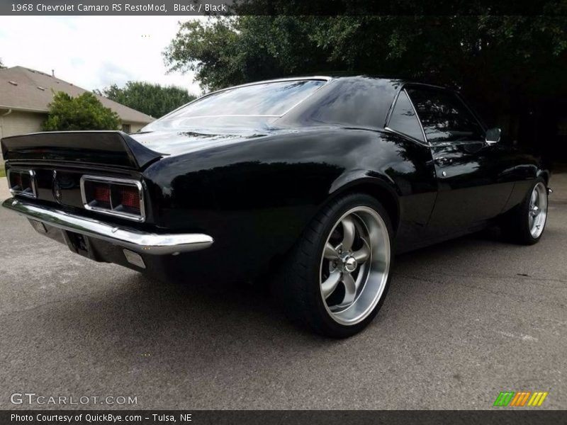 Black / Black 1968 Chevrolet Camaro RS RestoMod