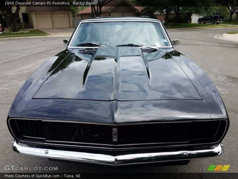 Black / Black 1968 Chevrolet Camaro RS RestoMod