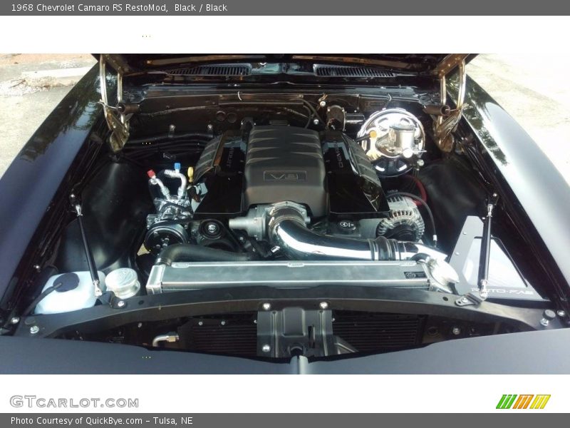 Black / Black 1968 Chevrolet Camaro RS RestoMod