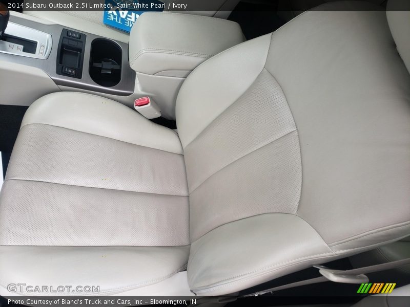 Satin White Pearl / Ivory 2014 Subaru Outback 2.5i Limited