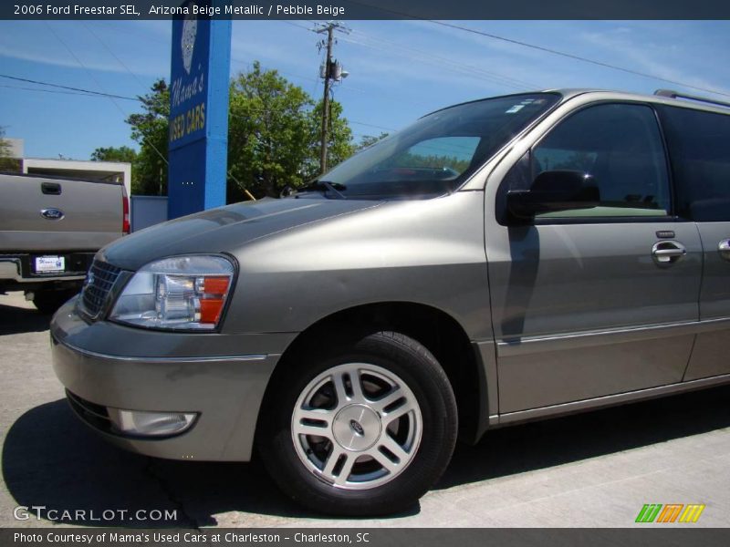 Arizona Beige Metallic / Pebble Beige 2006 Ford Freestar SEL