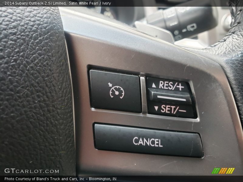 Satin White Pearl / Ivory 2014 Subaru Outback 2.5i Limited