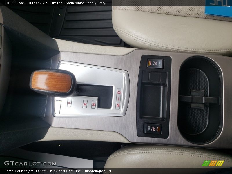 Satin White Pearl / Ivory 2014 Subaru Outback 2.5i Limited