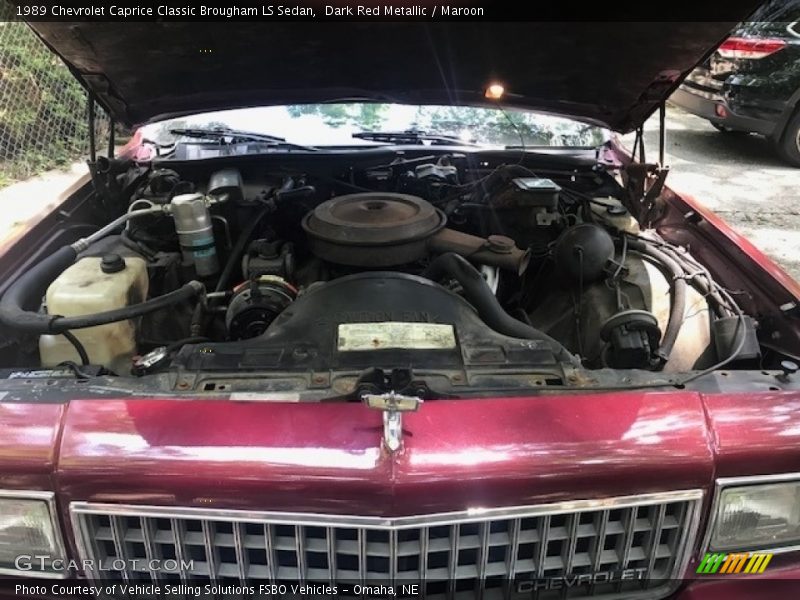  1989 Caprice Classic Brougham LS Sedan Engine - 5.0 Liter OHV 16-Valve V8