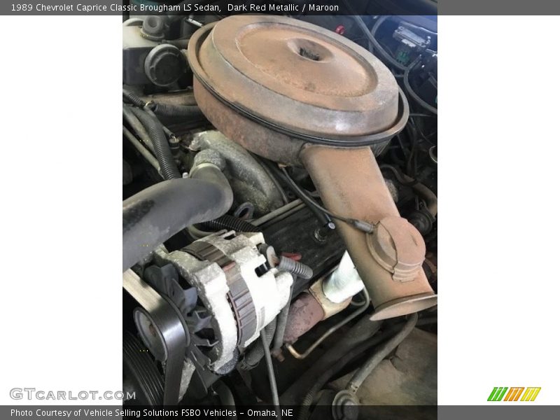  1989 Caprice Classic Brougham LS Sedan Engine - 5.0 Liter OHV 16-Valve V8