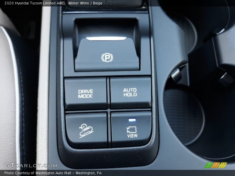 Winter White / Beige 2020 Hyundai Tucson Limited AWD