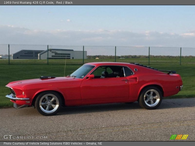 Red / Black 1969 Ford Mustang 428 CJ R Code