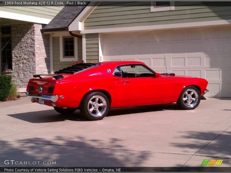 Red / Black 1969 Ford Mustang 428 CJ R Code