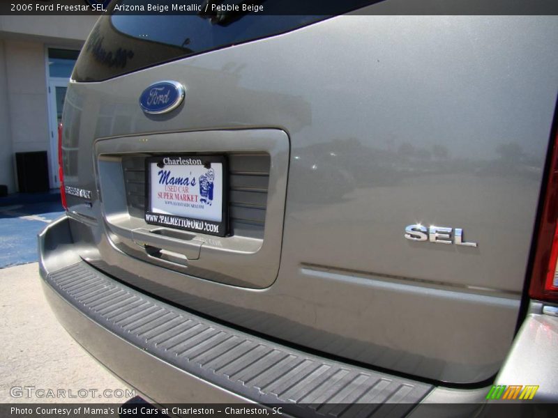 Arizona Beige Metallic / Pebble Beige 2006 Ford Freestar SEL