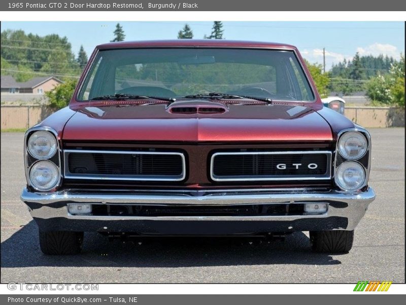 Burgundy / Black 1965 Pontiac GTO 2 Door Hardtop Restomod