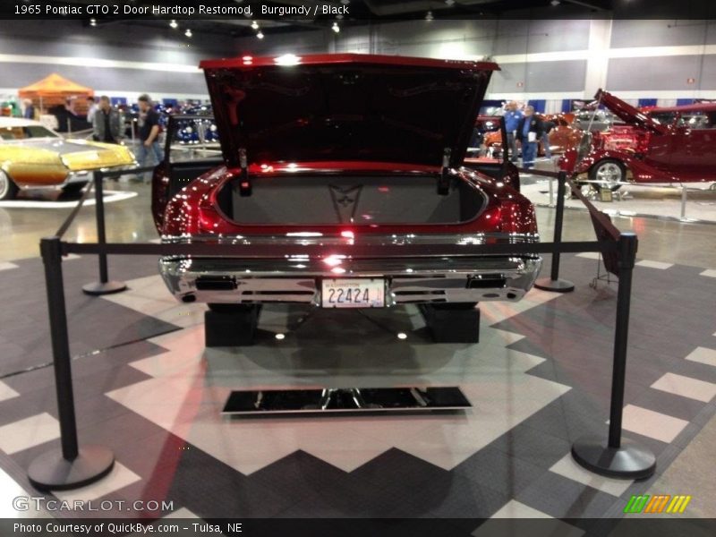 Burgundy / Black 1965 Pontiac GTO 2 Door Hardtop Restomod