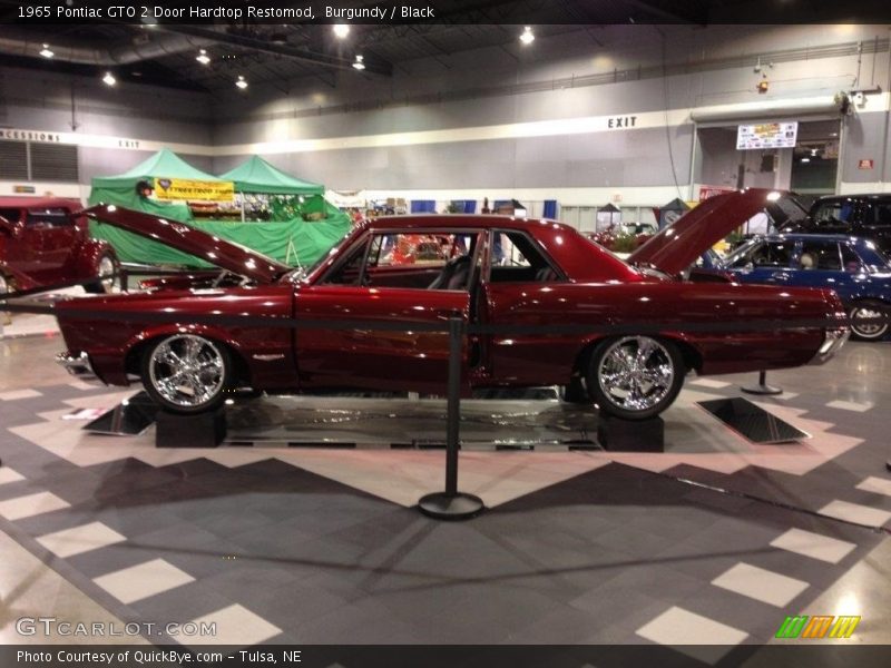 Burgundy / Black 1965 Pontiac GTO 2 Door Hardtop Restomod