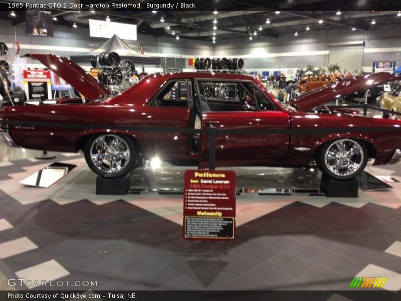 Burgundy / Black 1965 Pontiac GTO 2 Door Hardtop Restomod