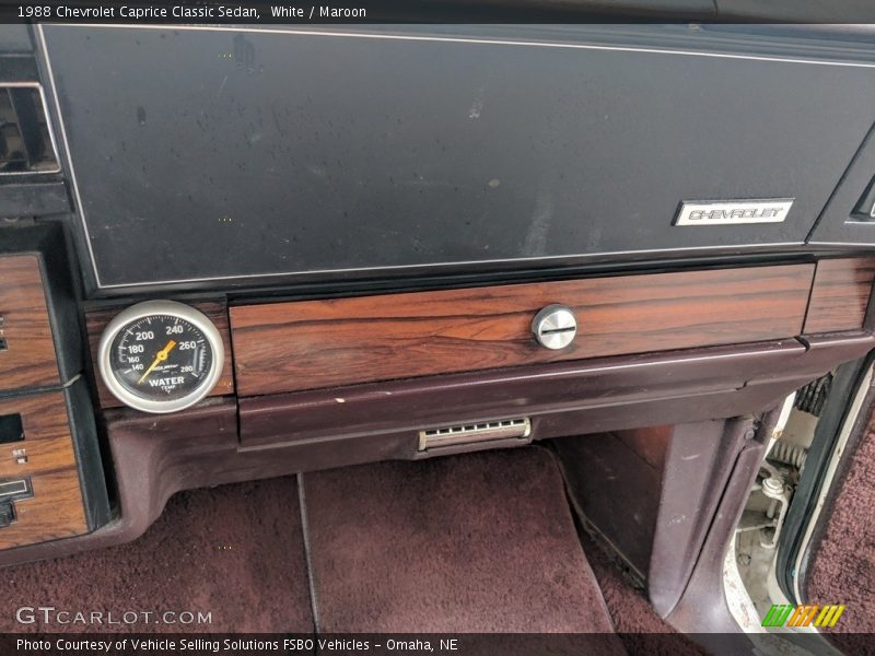 Dashboard of 1988 Caprice Classic Sedan