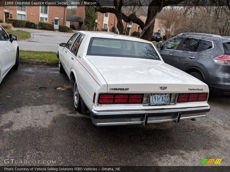  1988 Caprice Classic Sedan White