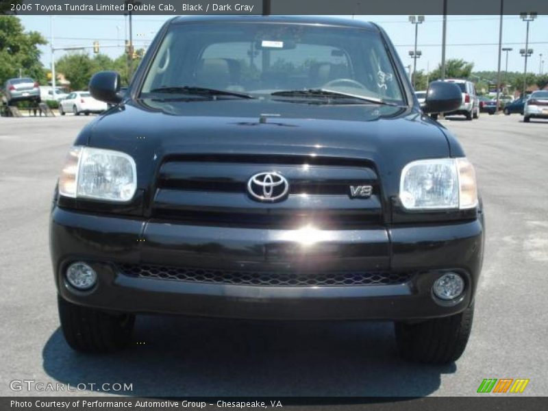 Black / Dark Gray 2006 Toyota Tundra Limited Double Cab