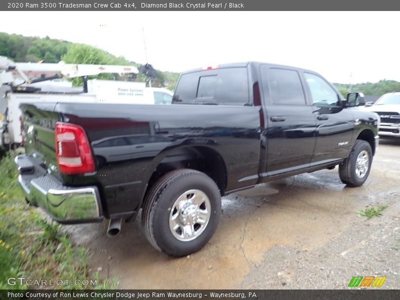 Diamond Black Crystal Pearl / Black 2020 Ram 3500 Tradesman Crew Cab 4x4