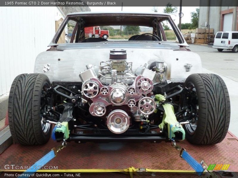 Burgundy / Black 1965 Pontiac GTO 2 Door Hardtop Restomod