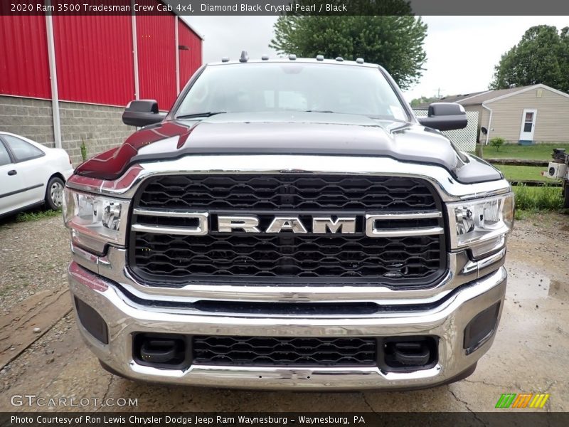 Diamond Black Crystal Pearl / Black 2020 Ram 3500 Tradesman Crew Cab 4x4