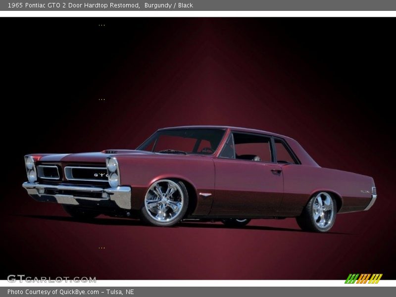 Burgundy / Black 1965 Pontiac GTO 2 Door Hardtop Restomod