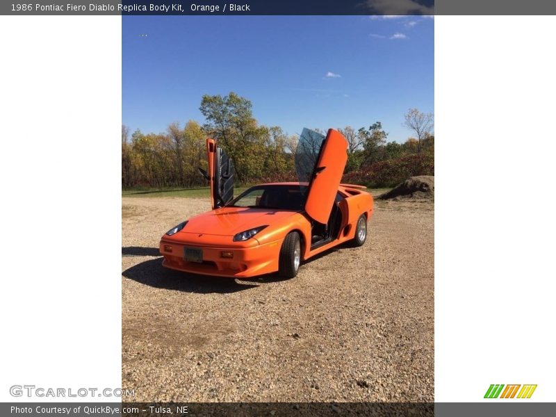  1986 Fiero Diablo Replica Body Kit Orange