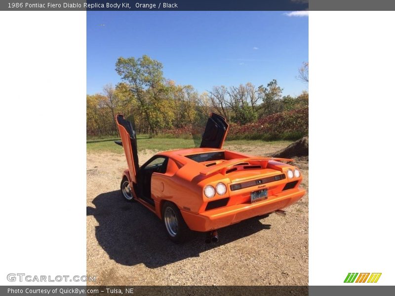  1986 Fiero Diablo Replica Body Kit Orange
