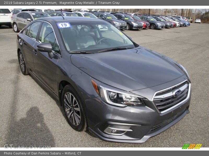Magnetite Gray Metallic / Titanium Gray 2019 Subaru Legacy 2.5i Premium