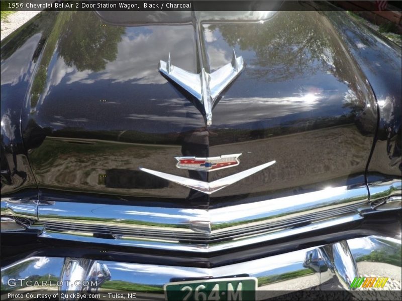 Black / Charcoal 1956 Chevrolet Bel Air 2 Door Station Wagon