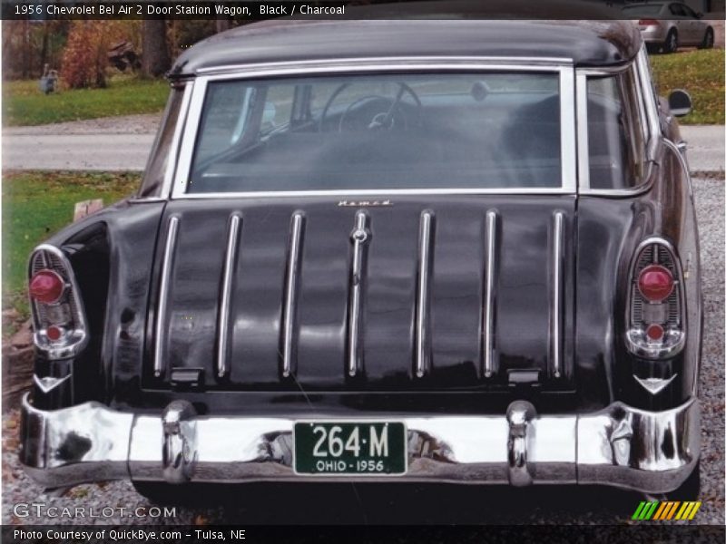 Black / Charcoal 1956 Chevrolet Bel Air 2 Door Station Wagon