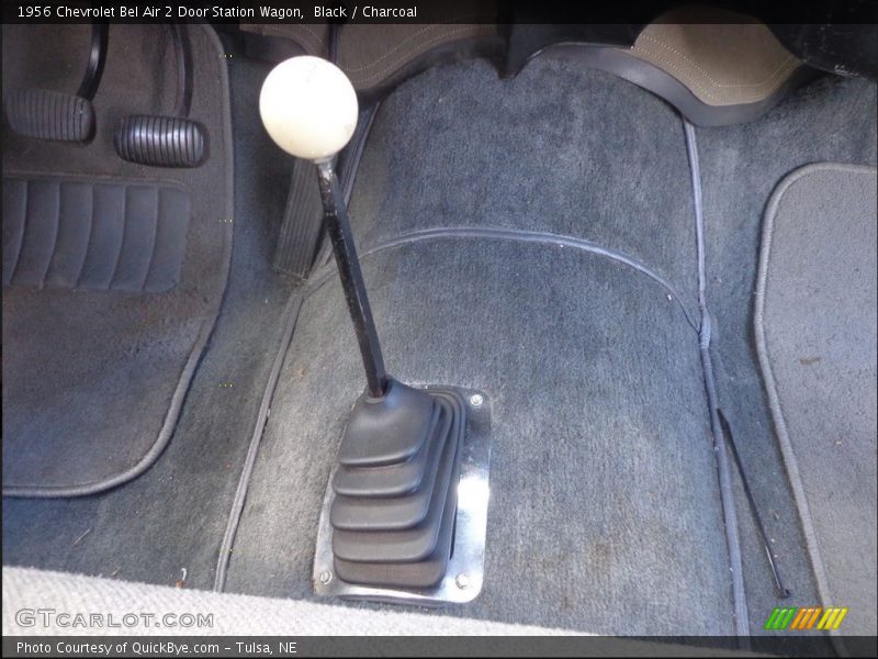 Black / Charcoal 1956 Chevrolet Bel Air 2 Door Station Wagon