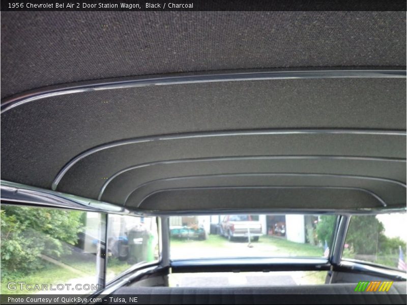 Black / Charcoal 1956 Chevrolet Bel Air 2 Door Station Wagon