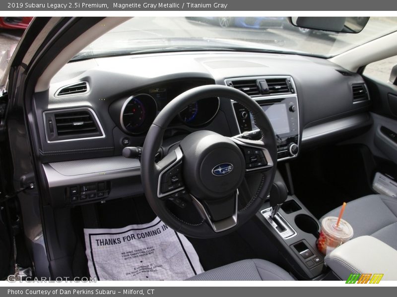 Magnetite Gray Metallic / Titanium Gray 2019 Subaru Legacy 2.5i Premium