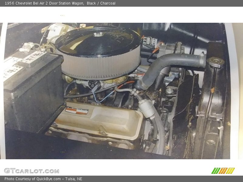 Black / Charcoal 1956 Chevrolet Bel Air 2 Door Station Wagon