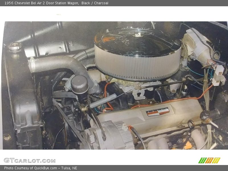 Black / Charcoal 1956 Chevrolet Bel Air 2 Door Station Wagon