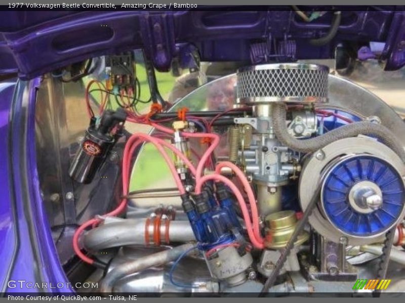  1977 Beetle Convertible Engine - 1.6 Liter OHV 8-Valve Air-Cooled Flat 4 Cylinder