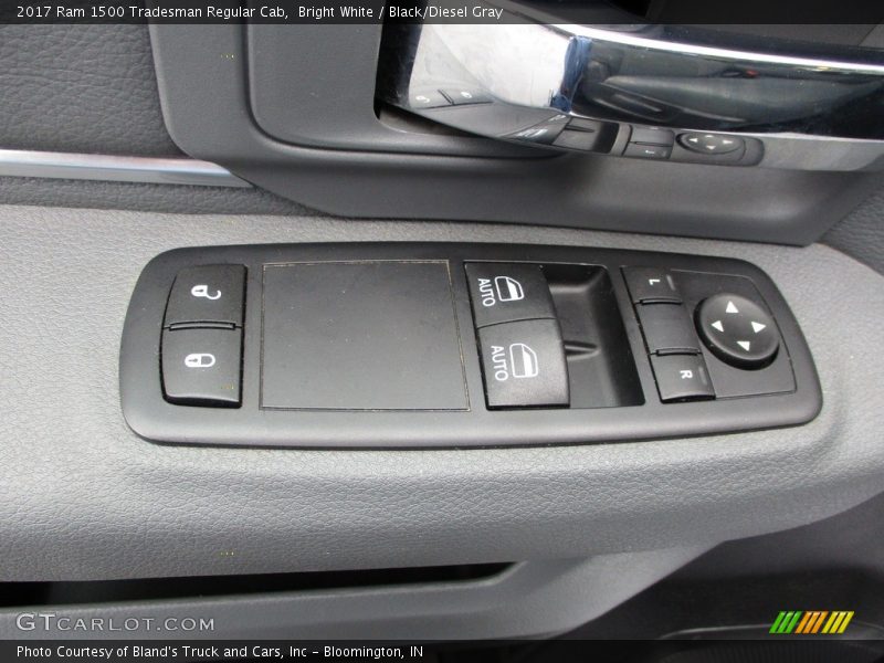 Bright White / Black/Diesel Gray 2017 Ram 1500 Tradesman Regular Cab