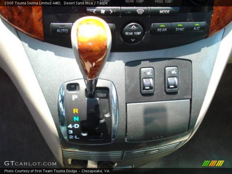 Desert Sand Mica / Taupe 2006 Toyota Sienna Limited AWD