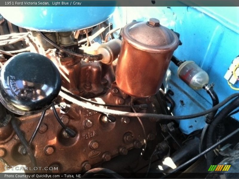  1951 Victoria Sedan Engine - 239ci Flathead V8