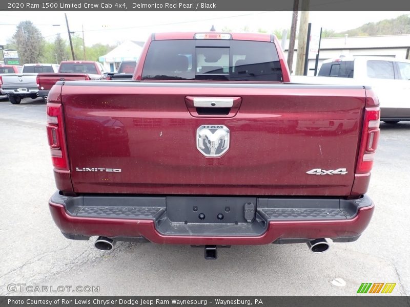 Delmonico Red Pearl / Black 2020 Ram 1500 Limited Crew Cab 4x4