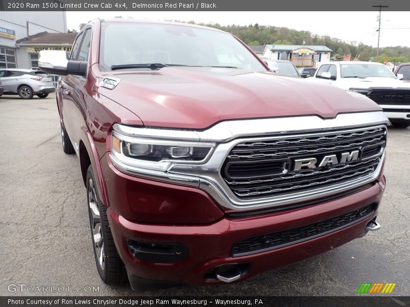 Delmonico Red Pearl / Black 2020 Ram 1500 Limited Crew Cab 4x4