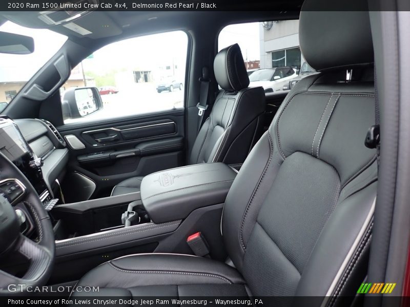 Delmonico Red Pearl / Black 2020 Ram 1500 Limited Crew Cab 4x4