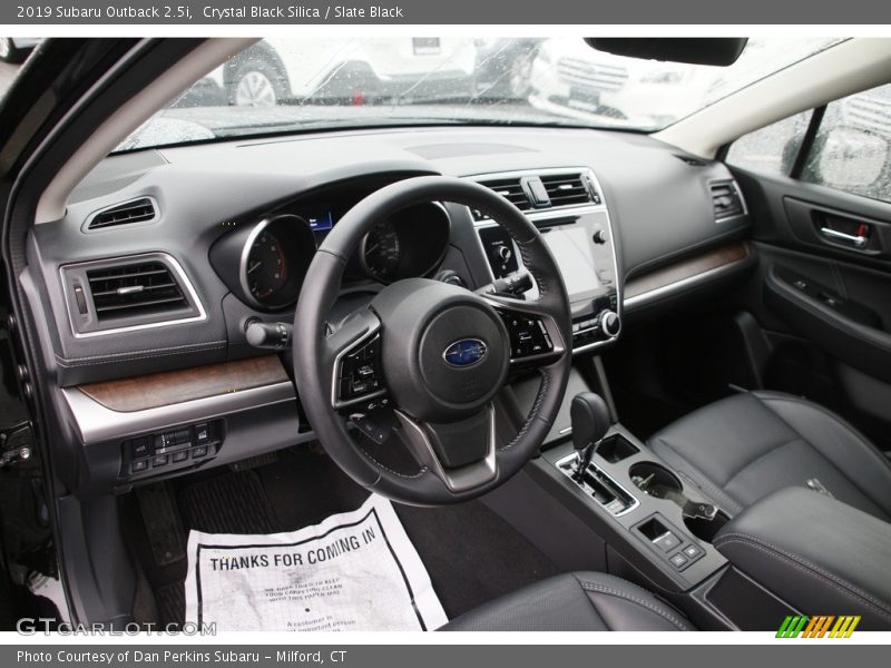 Crystal Black Silica / Slate Black 2019 Subaru Outback 2.5i