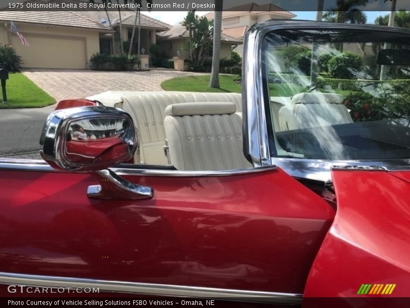  1975 Delta 88 Royal Convertible Crimson Red