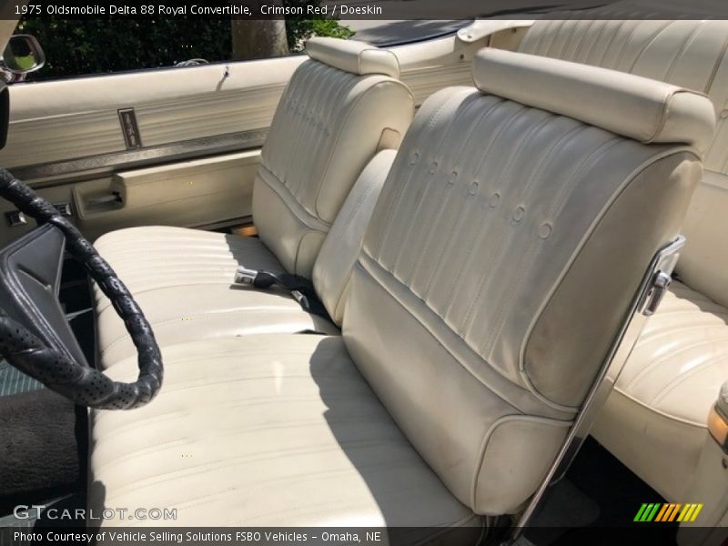 Front Seat of 1975 Delta 88 Royal Convertible