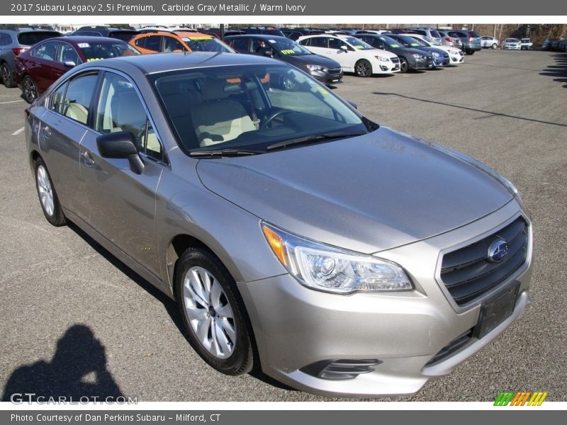 Carbide Gray Metallic / Warm Ivory 2017 Subaru Legacy 2.5i Premium