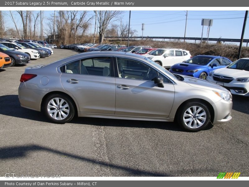Carbide Gray Metallic / Warm Ivory 2017 Subaru Legacy 2.5i Premium