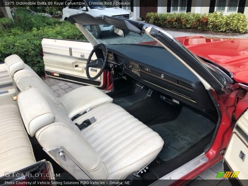  1975 Delta 88 Royal Convertible Doeskin Interior